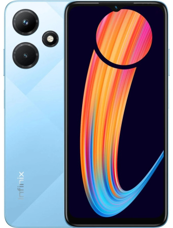 Смартфон Infinix Hot 30i 8GB/128GB (глянцево-голубой)